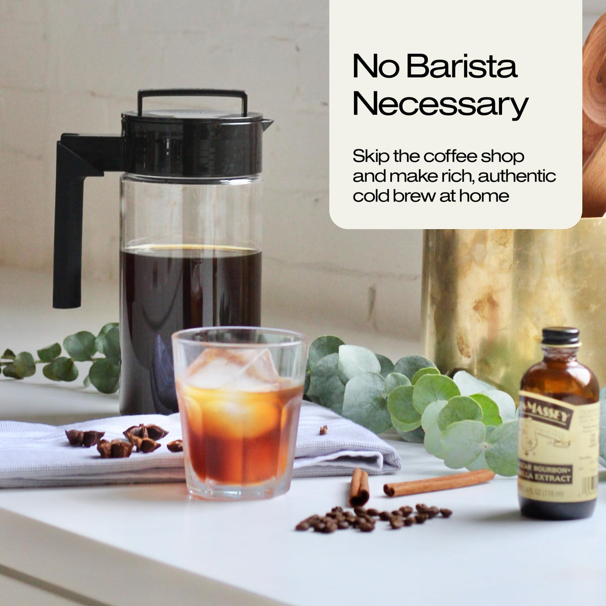 Takeya Deluxe Cold Brew Tea & Coffee Maker