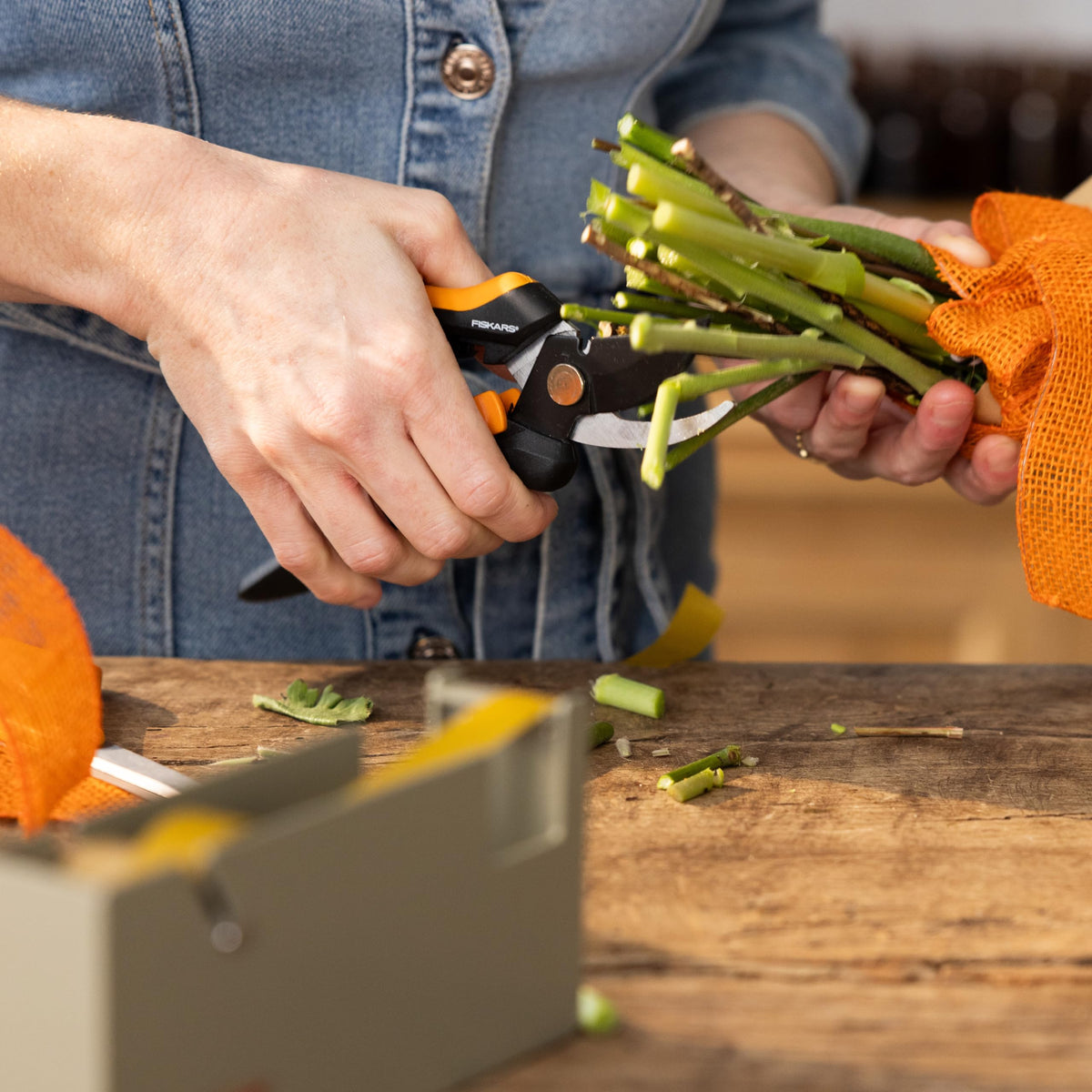 6" Non-Stick Pruning Snips, Scissors, and Tool Gift Set