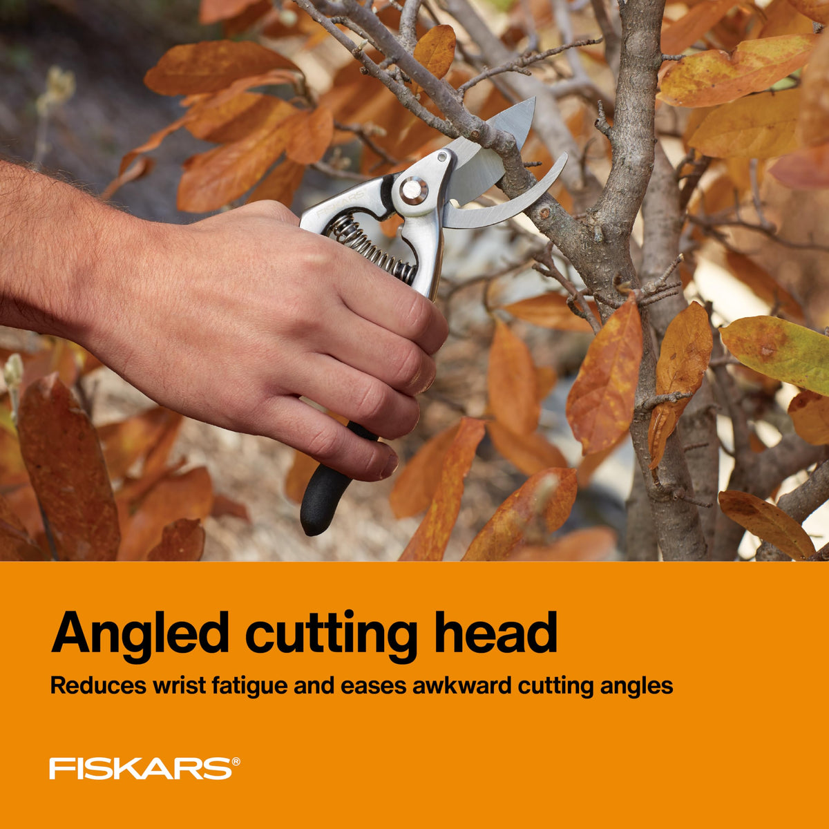Fiskars Forged Steel Bypass Pruning Shears (4 Options)