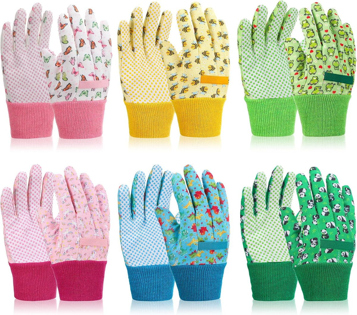Gardening and Garden Gloves for Toddler, Children's Yard Work Glove, Age 2-6