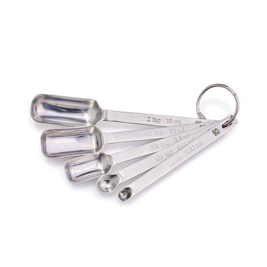 Rectangular Measuring Spoons 6 Set w/Leveler