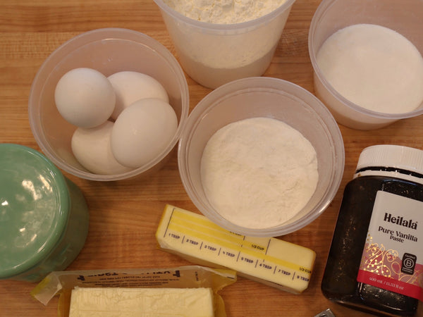 Measure out the ingredients
