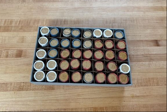 US $1 Golden Dollar Rolls | 25 Uncirculated Coins per Roll