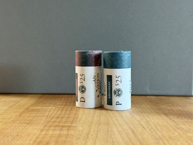 US $1 Golden Dollar Rolls | 25 Uncirculated Coins per Roll