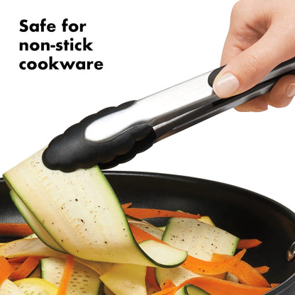 OXO Good Grips 9-Inch Tongs with Silicone Heads