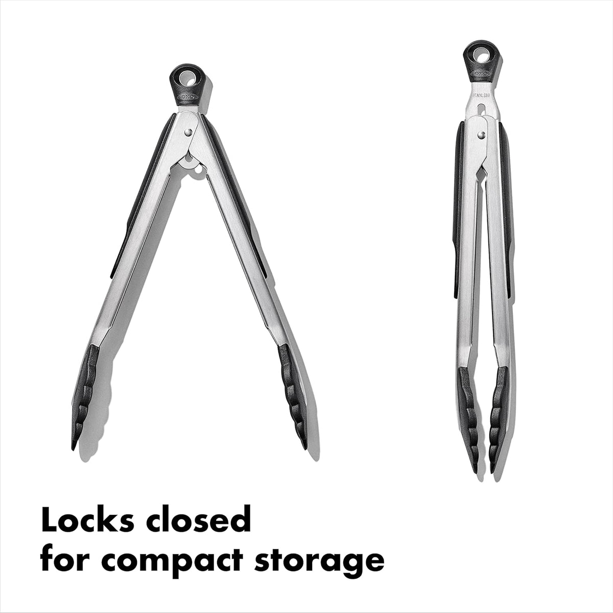 OXO Good Grips 9-Inch Tongs with Silicone Heads