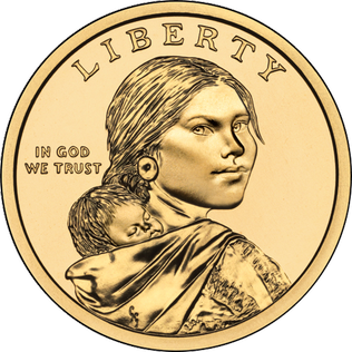 US $1 Golden Dollar Rolls | 25 Uncirculated Coins per Roll