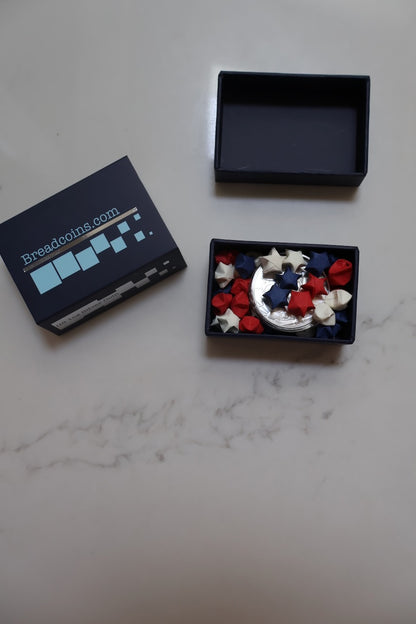 Silver & Stars Origami Star Box