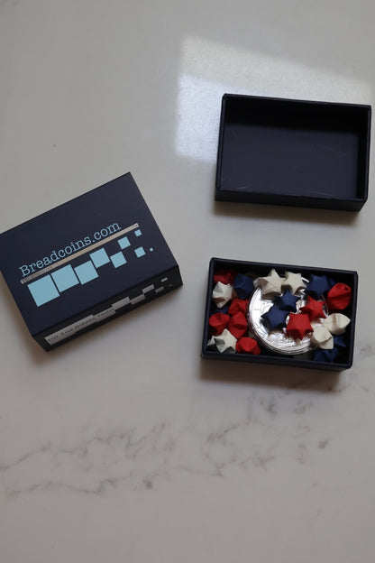 Silver & Stars Origami Star Box