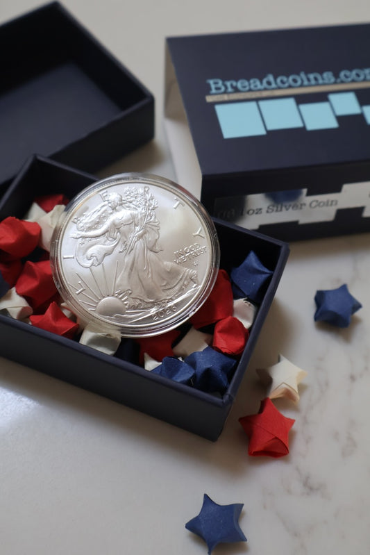 Silver & Stars Origami Star Box