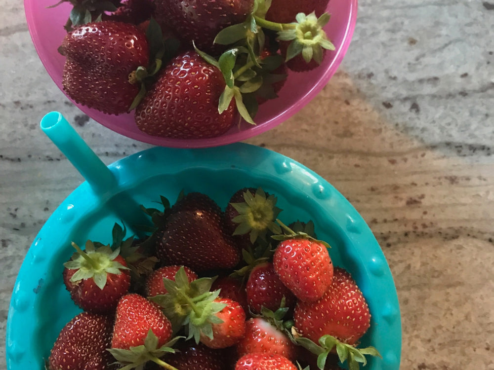 Fresh ripe strawberries