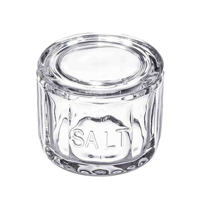Glass Salt Cellar with Lid
