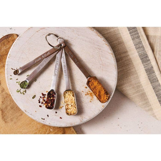Rectangular Measuring Spoons 6 Set w/Leveler