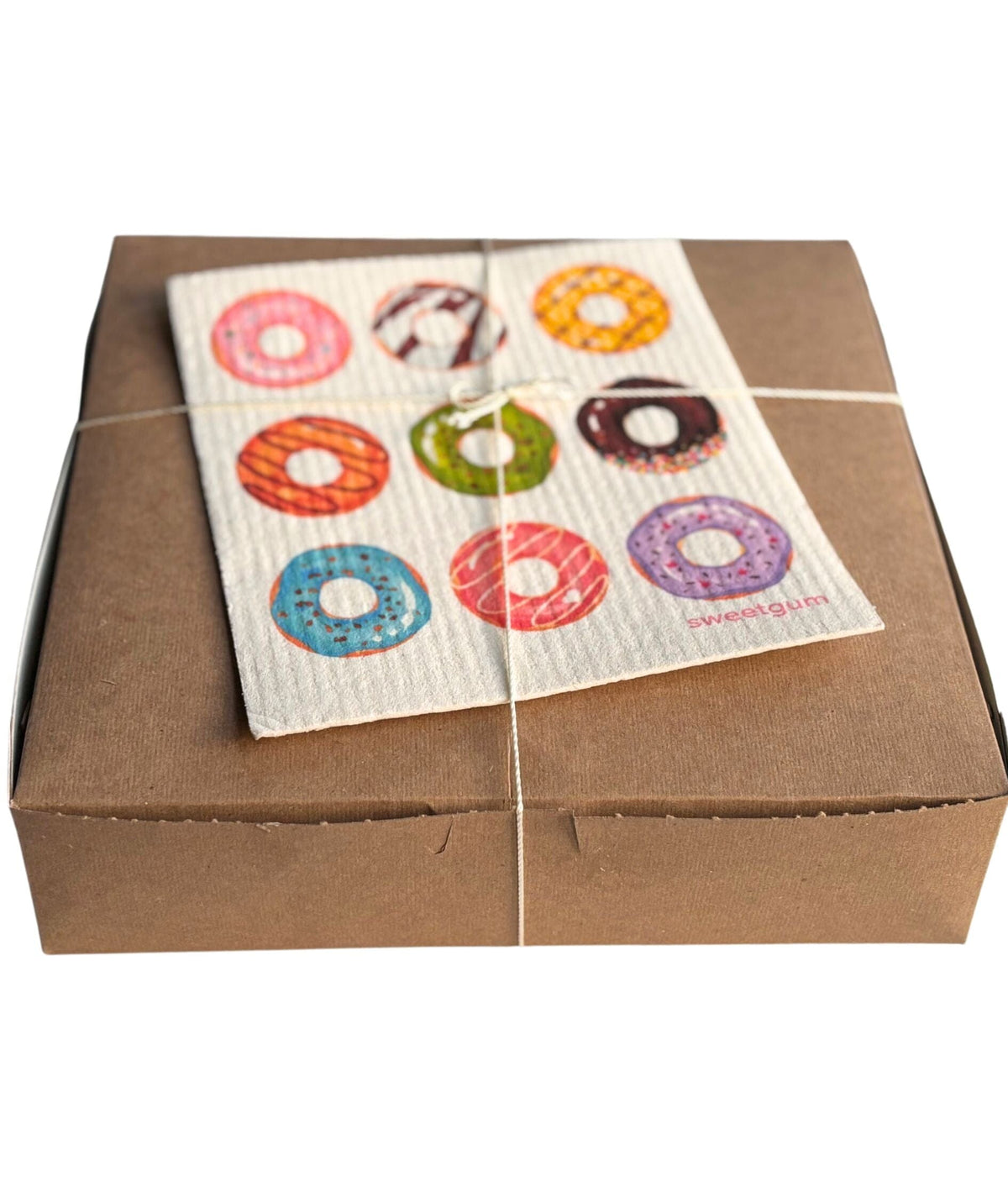 Nine Donuts Swedish dishcloth | Multi-color
