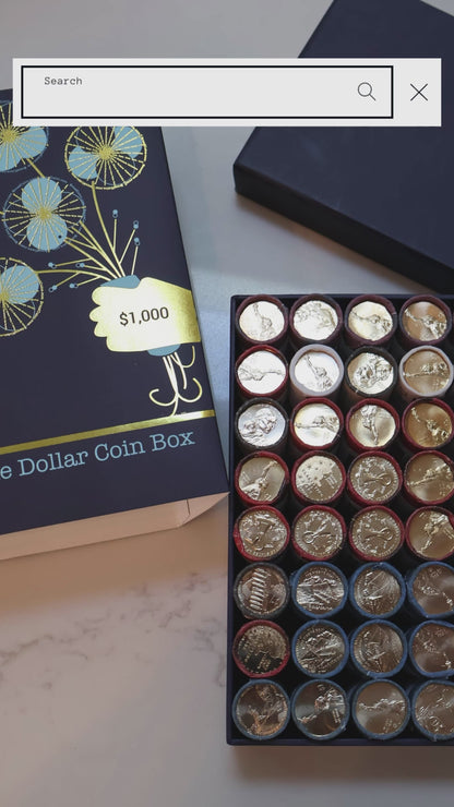US $1 Golden Dollar Rolls | 25 Uncirculated Coins per Roll