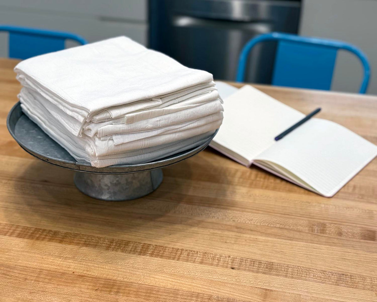 Flour Sack Towels in Sets of 2, 4, & 6